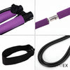Bara pilates cu 2 corzi elastice GYMEX - Poza 5