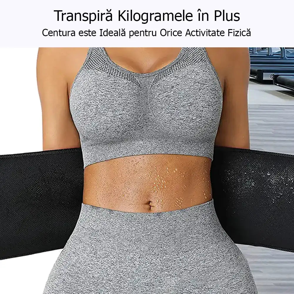 Pachet 2 centuri de slabit din neopren GYMEX Lite #7 - Poza 5