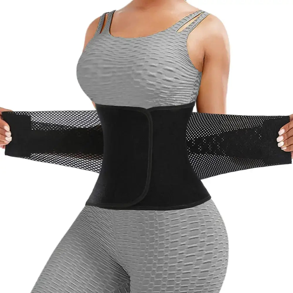 Pachet 2 centuri de slabit din neopren GYMEX Premium #8 - Poza 1