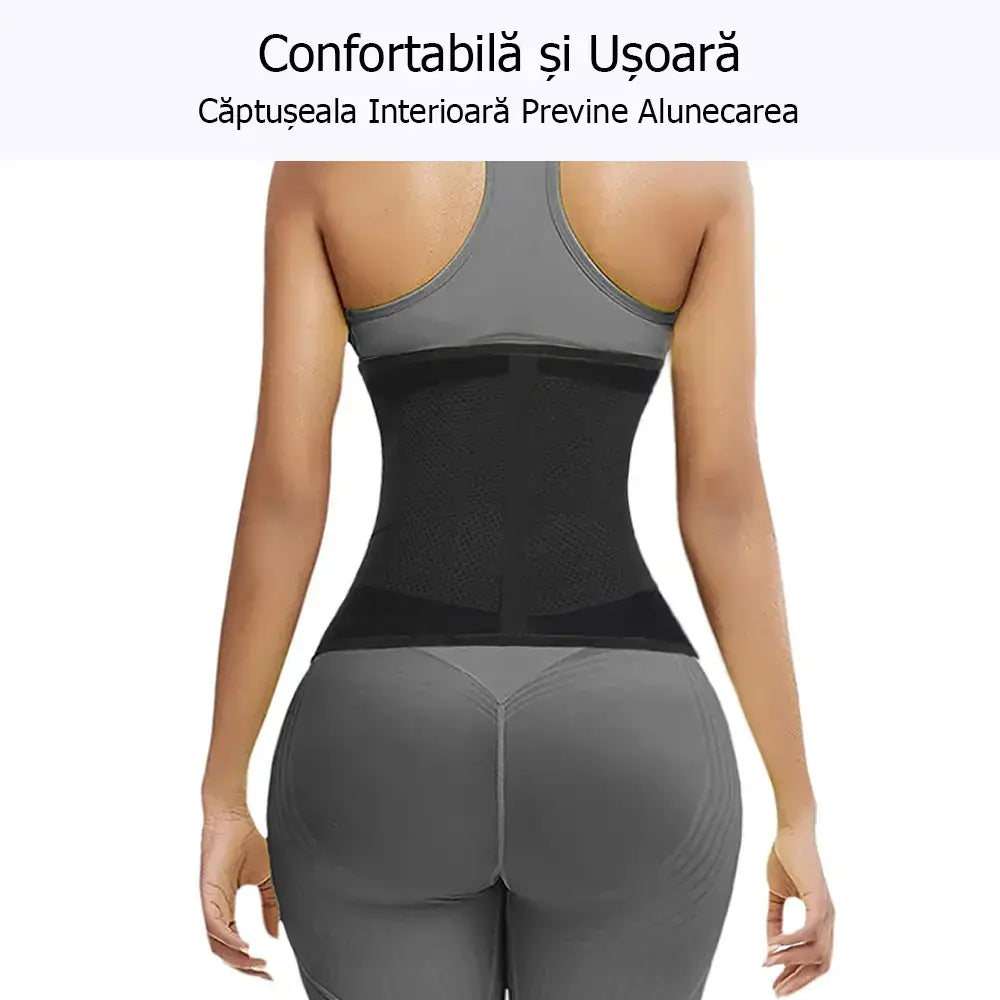 Pachet 2 centuri de slabit din neopren GYMEX Premium #8 - Poza 6