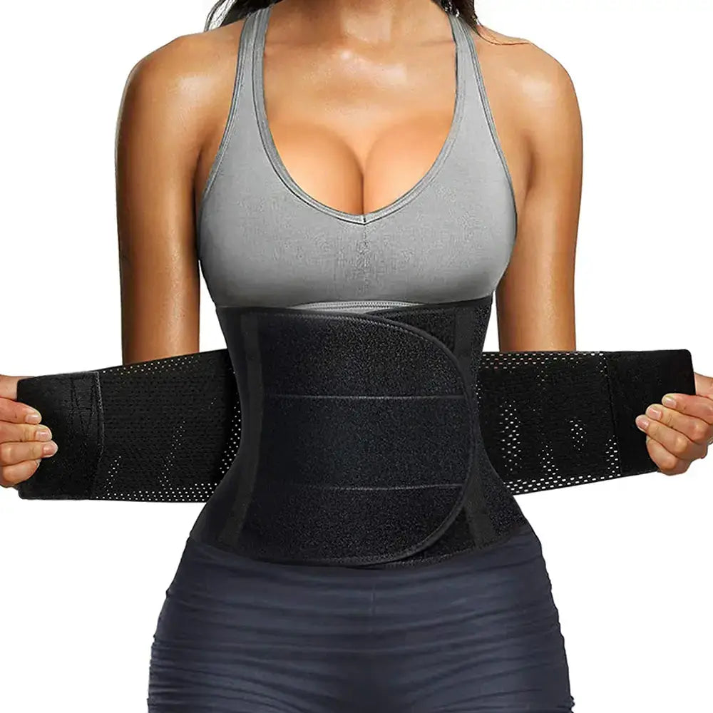 Pachet 2 centuri de slabit din neopren GYMEX Pro #3 - Poza 1