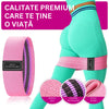 Set 3 benzi elastice pentru modelarea feselor GYMEX - Poza 2
