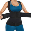 Corset-vesta modelator pentru slabit din neopren GYMEX Pro - Poza 1