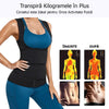 Corset-vesta modelator pentru slabit din neopren GYMEX Pro - Poza 5